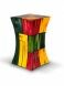 Glasfiber urn multicolor 'Diabolo'