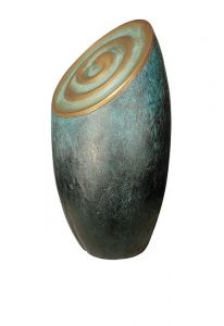 Bronzen urn 'Tarwekorrel' (zonder sokkel)