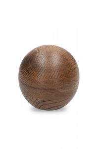 Mini urn van eikenhout rustiek