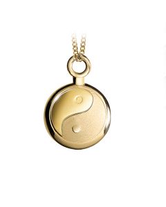 Gedenksieraad 'Yin Yang' goud